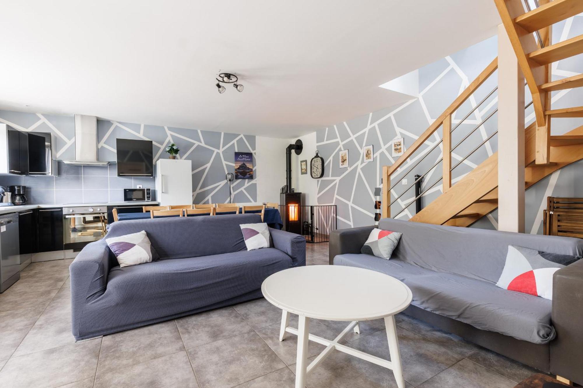 Dodo Normand 3 Chambres Bedrooms - Poele A Granules - Linge - Menage - Inclus Villedieu-les-Poeles-Rouffigny Luaran gambar