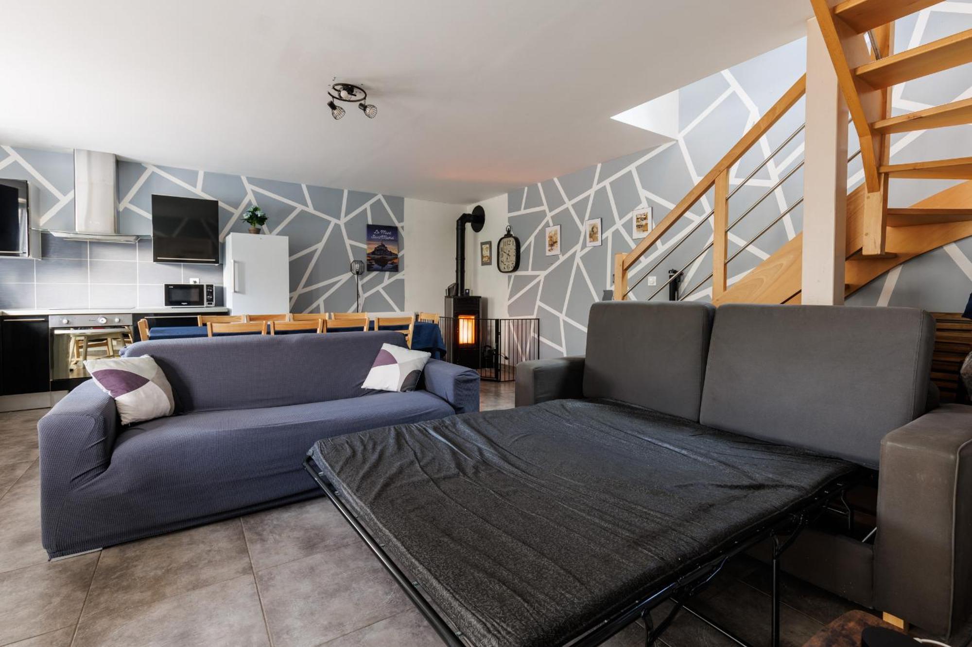 Dodo Normand 3 Chambres Bedrooms - Poele A Granules - Linge - Menage - Inclus Villedieu-les-Poeles-Rouffigny Luaran gambar